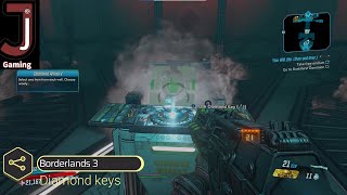 Borderlands 3 diamond keys how to get them and location of diamond key room [upl. by Liberati]