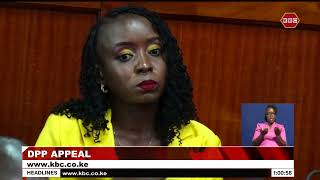 Maribe’s Acquital Appeal DPP files a notice of appeal in court [upl. by Veda]