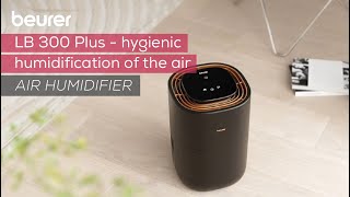 Air humidifier for hygienically humidified rooms up to 45 m²  Beurer LB 300 Plus [upl. by Jasper]