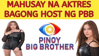 CONGRATS MAHUSAY NA AKTRES BAGONG HOST NG PINOY BIG BROTHER [upl. by Eimac]