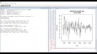 ARIMA with R Box Jenkins Model with R [upl. by Euqinorev314]