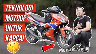 UPGRADE TERBAIK SETAKAT NI  REVIEW MICHELIN PILOT MOTOGP SELEPAS 10000KM  HONDA RSX [upl. by Bashemath764]