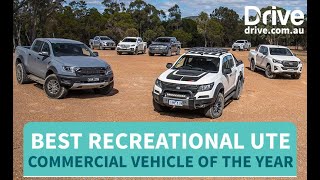 2019 Best Recreational Ute  Raptor v Wildtrak v Colorado v X350d v Triton v HiLux v Amarok [upl. by Nay]