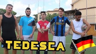 SOCCER CHALLENGE  LA TEDESCA [upl. by Anidnamra192]