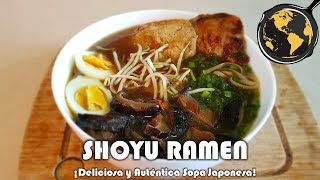 Como hacer Ramen  Auténtica Sopa Japonesa  Cocina Universal [upl. by Adnilra408]