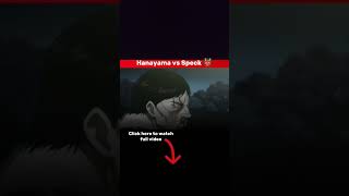 BakiHanma Explanation Hanayama vs speck anime shorts animeinsights [upl. by Areek696]