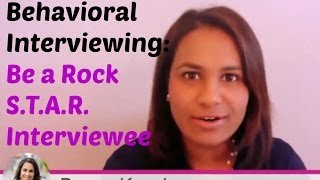 Behavioral Interviewing 101  Career Coaching with Beena Kavalam [upl. by Janette]