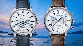 A Marine Torpilleur Moonphase and Annual Chronograph Geneva Watch Days 2021  Ulysse Nardin [upl. by Angeline]