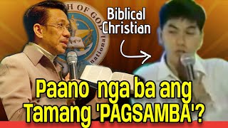 Bro Eli Soriano FULL Debate Reaction quotPaano ang PAGSAMBAquot vs Donald Dizen  Usap Usap University [upl. by Ayeka]