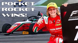 220 kmh au Paul Ricard en monoplace F4 avec Doriane Pin finaliste GOT Ferrari Driver Academy [upl. by Comfort]