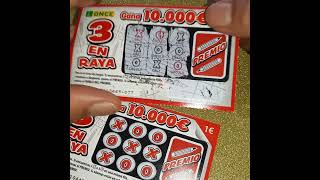 canalochentayocho lottery rascastresenraya once lotterygames lotteryscratchcards loterias [upl. by Hope]