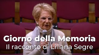 Giorno della memoria  La toccante testimonianza di Liliana Segre [upl. by Sherry]