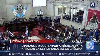 Congreso discute aprobación de la Ley de Tarjetas de Crédito [upl. by Ylrebnik880]