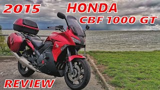 HONDA CBF1000 GT  2015  Ride amp Review [upl. by Secilu841]