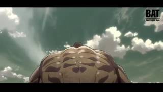 Attack on titan Eren vs The Armored Titan full fight [upl. by Esir]