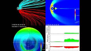 The Earths Magnetosphere Hours before Japans Earthquake [upl. by Carnes]