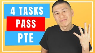 These 4 PTE Tasks Will Help You Pass the PTE [upl. by Aisul]