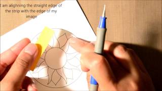 How to make Mosaic with Paper [upl. by Supmart]