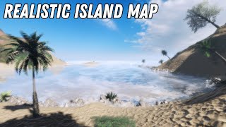 ROBLOX  REALISTIC ISLAND amp OCEAN MAP FREE [upl. by Schonfeld]