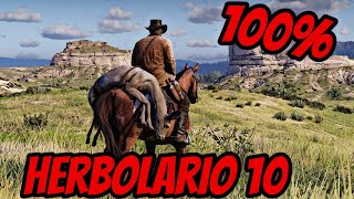 Herbolario 10 Bien explicado RDR2 [upl. by Ecinert109]