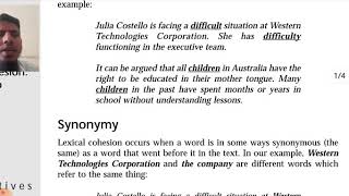 Lexical Cohesion  Repetition  Synonym  Collocation [upl. by Hannazus]