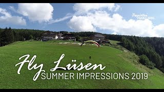 Papillon Paragliding Lüsen SummerImpressions 2019 [upl. by Bjorn]