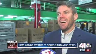 Postal Service in midst of busiest week of the year [upl. by Fernas]