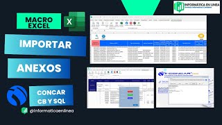 Importar Anexos al Concar CB y SQL  Consulta Ruc de Sunat [upl. by Asiluj]