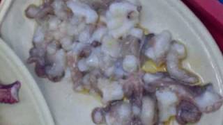 Eating Moving Octopus Tentacles in Korea [upl. by Monte]