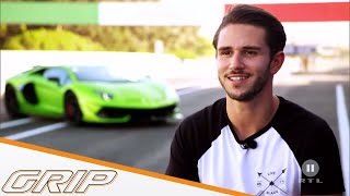 Daniel Abt im Lamborghini Aventador SVJ  GRIP [upl. by Stuckey]