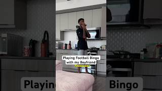 Playing Football Bingo with my Boyfriend 🏈 [upl. by Eux]