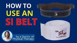 RIGHT Way to Use SI Belt for Sacroiliac Joint Pain [upl. by Ogden256]