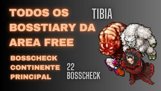 TIBIA  TODOS OS BOSS CHECK DA AREA FREE [upl. by Eceeryt]