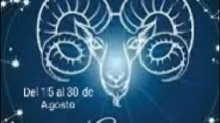 Aries ♈ SolAscendenteHoroscopo segunda quincena de AgostoLuna 🌝 en ♒ Saturno cuadratura Júpiter [upl. by Eissoj]