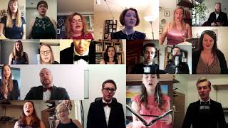 CoronaVirtualChoir sings quotBeati Quorum Viaquot [upl. by Livingstone]