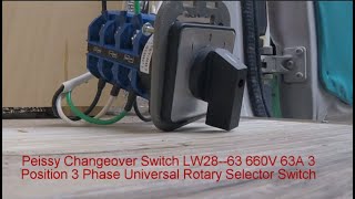 Best Change over Switch 1 Power Source 2 Loads Van Conversion Check it out [upl. by Divad]