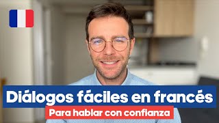 Aprende a hablar francés en 17 minutos  Diálogo para principiantes [upl. by Evy481]