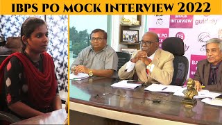 Tharamaana tackle  Ms Janani  IBPS PO MOCK INTERVIEW 3  2022 [upl. by Malilliw10]