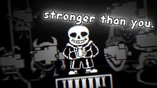 Stronger than you  Sans Survival fight【UndertaleAU】 [upl. by Sumer]