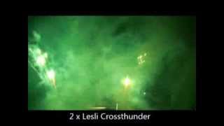 Lesli Silvesterzauber Crossthunder Kong 2x geschossen [upl. by Seuqirdor]