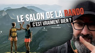 Jai visité le Salon du Randonneur  bien ou pas [upl. by Nomde]