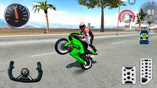 Impossible Bike Stunt Motorcycle Racing game 1  Xtreme Motorbikes Android IOS Gameplays [upl. by Leroj]