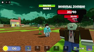 PLANT VS ZOMBIES VERSI ROBLOX [upl. by Reggy]