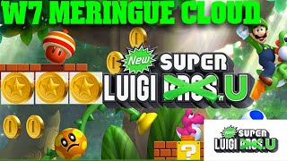 New Super Luigi U Meringue Cloud 100 Star Coins [upl. by Ahsikal826]