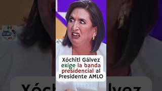 Xóchitl Gálvez vestida y alborotada se quedará sin la banda presidencial el 1 de Octubre 😁👍 [upl. by Durstin]