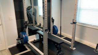 Road To 8 Body Fat Day 64  Home Gym Tour [upl. by Aihsirt]