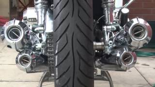 Suzuki 750cc and Kawasaki 500cc two stroke sound [upl. by Tedi]