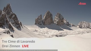 LIVE Tre Cime di Lavaredo  3 Zinnen Dolomites [upl. by Newsom]