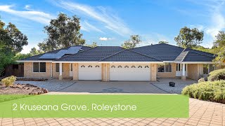 FOR SALE  2 Kruseana Grove Roleystone [upl. by Cazzie788]