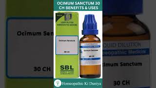 ocimum sanctum 30 ch BENEFITS amp USES  Dr Fahim Herbalist [upl. by Lancelot76]